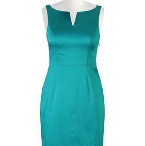 Eshakti 1X 16W Teal Sheath Dress